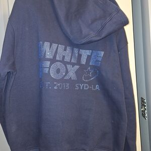 White Fox Bling Hoodie